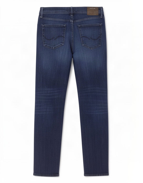 Męskie jeansy Jack & Jones Mike Slim W34 L32 Granatowa bawełna