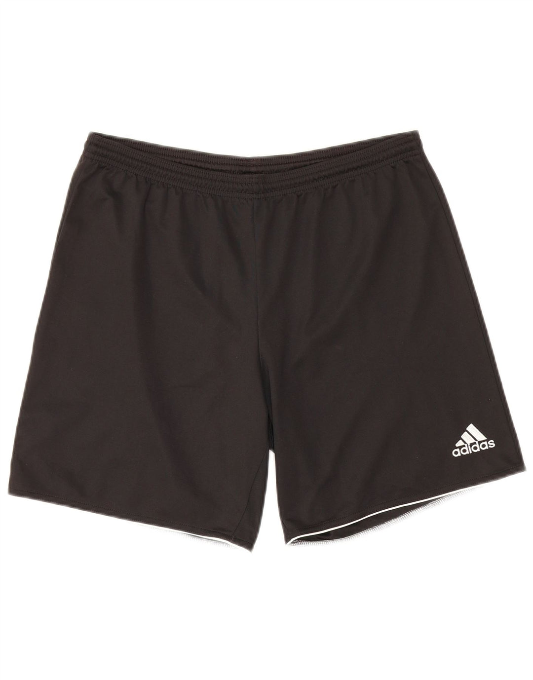 Męskie spodenki sportowe Adidas Climalite, średni czarny poliester