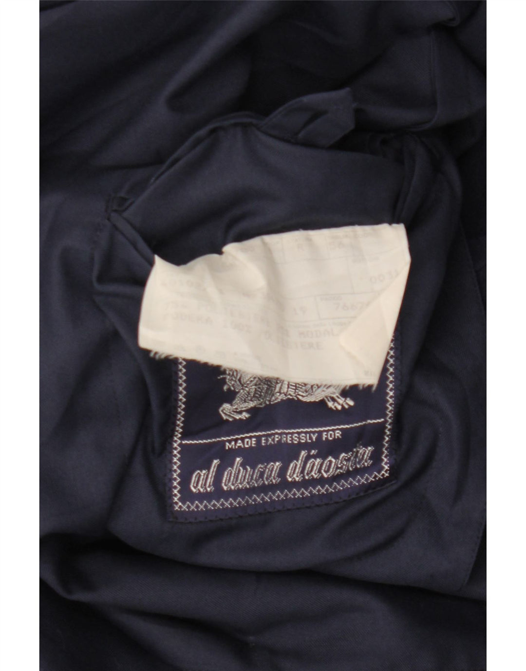 BURBERRYS Męska marynarka zapinana na 2 guziki UK 56 XL Granatowy poliester