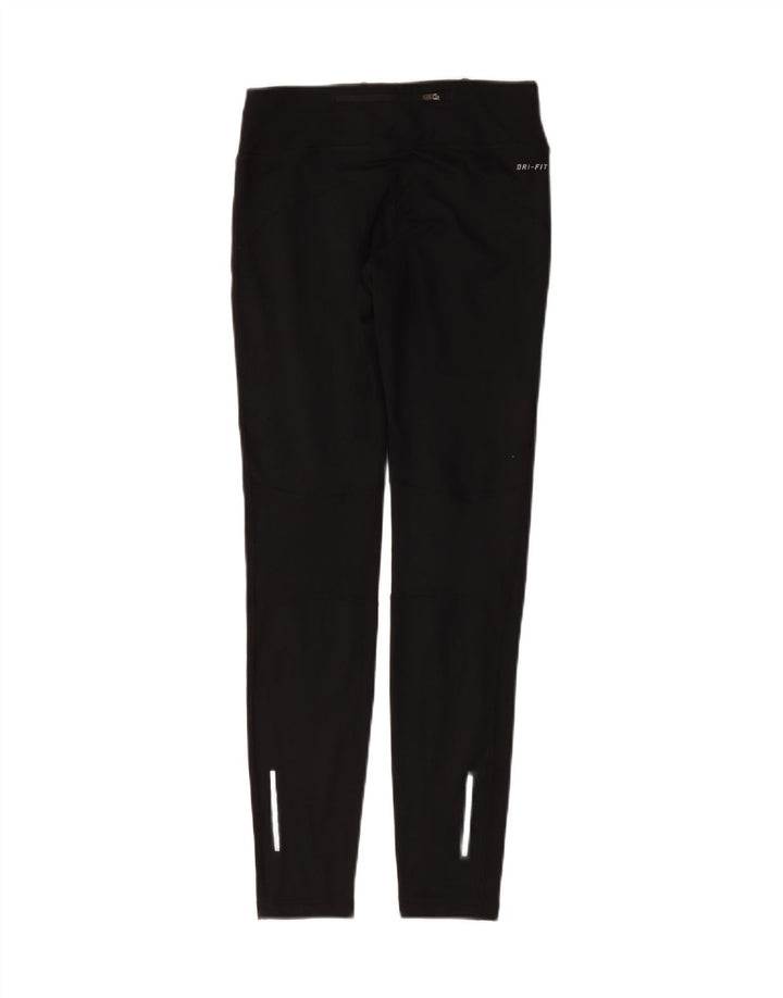 Damskie legginsy Nike Dri Fit UK 6 XS, czarny poliester
