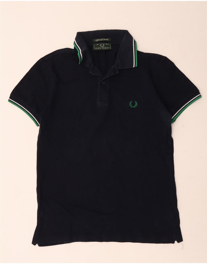 Męska koszulka polo Fred Perry, średnia, granatowa, bawełniana