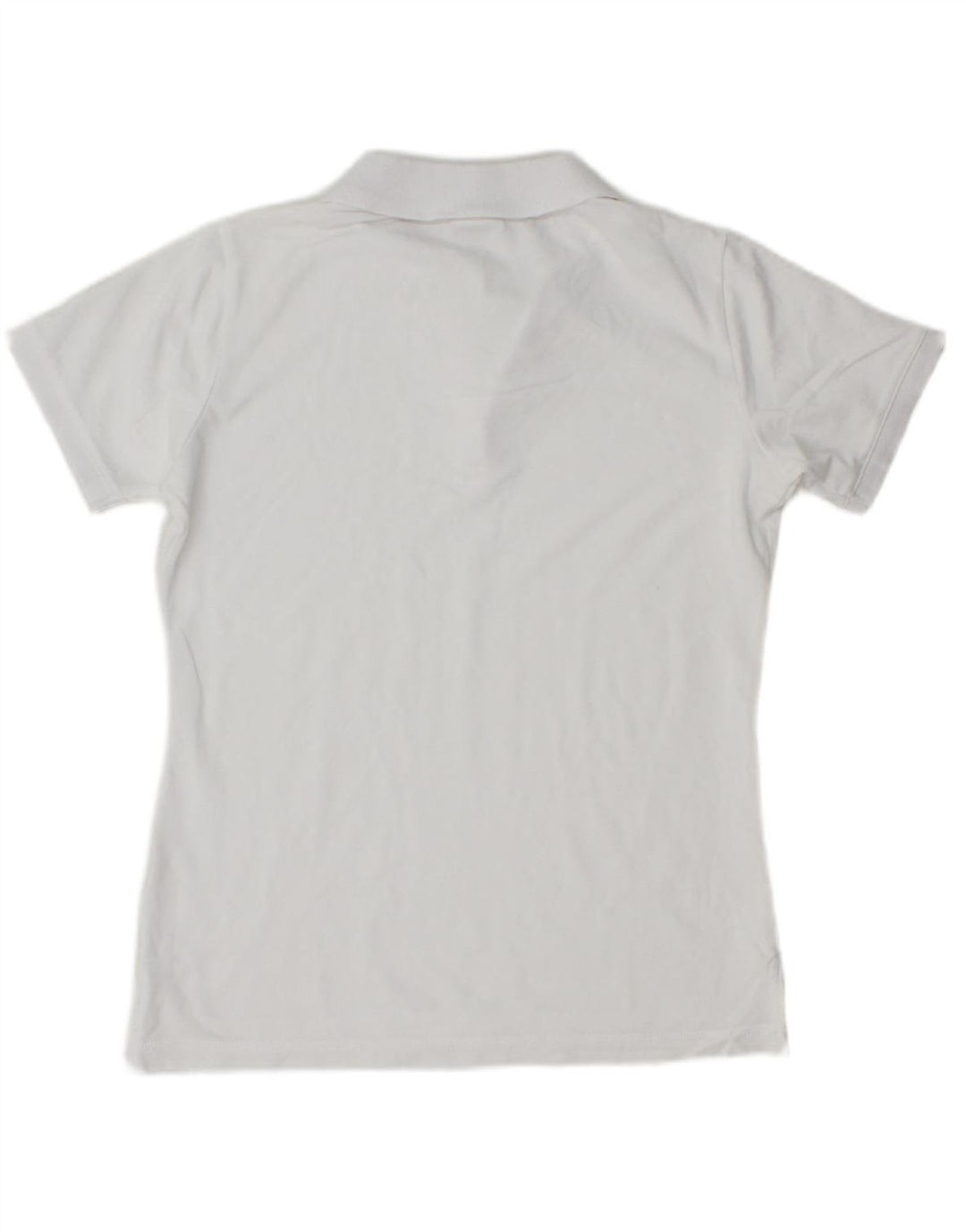 CHAMPION Womens Polo Shirt UK 10 Small White