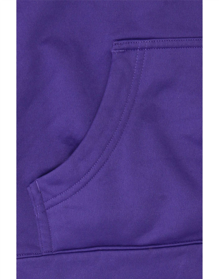 UNDER ARMOUR Męski sweter z kapturem, średni fiolet, poliester