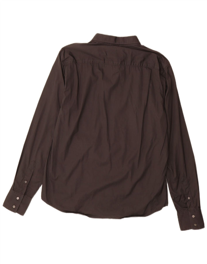 Koszula męska Superdry 2XL, szara, bawełniana