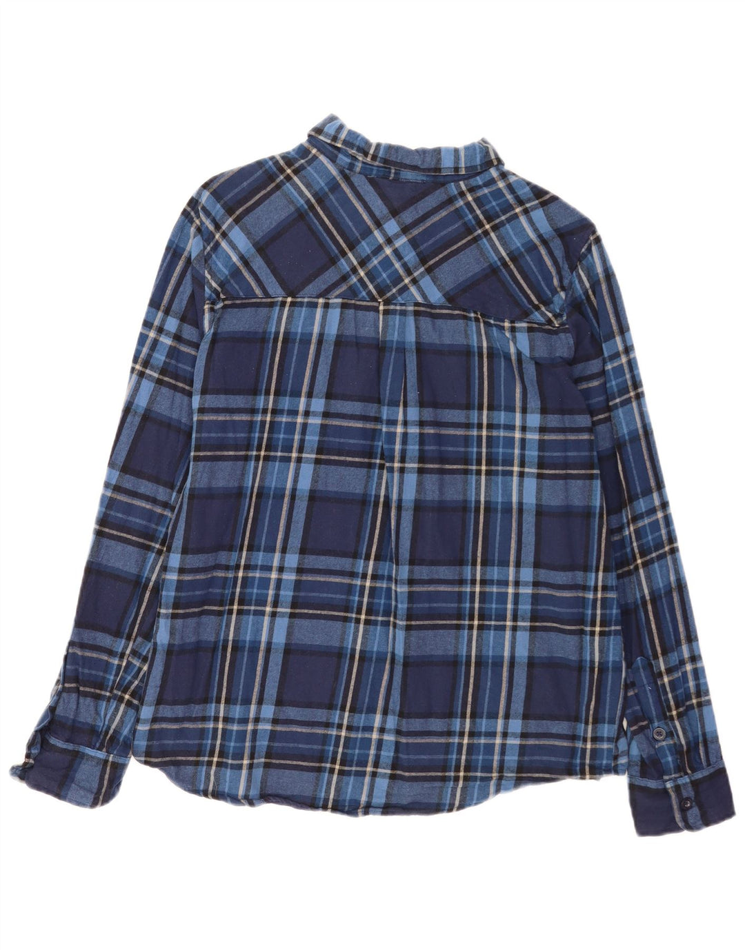 Męska koszula flanelowa Mountain Warehouse XL w niebieską kratkę, bawełniana