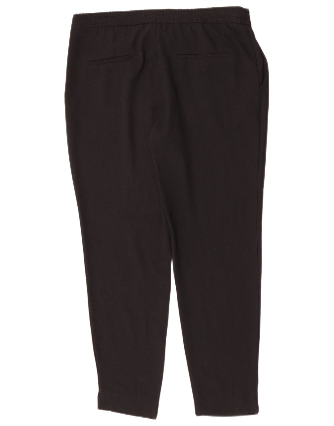 Spodnie damskie Zara Slim Chino, małe, W30 L27, czarne, poliestrowe