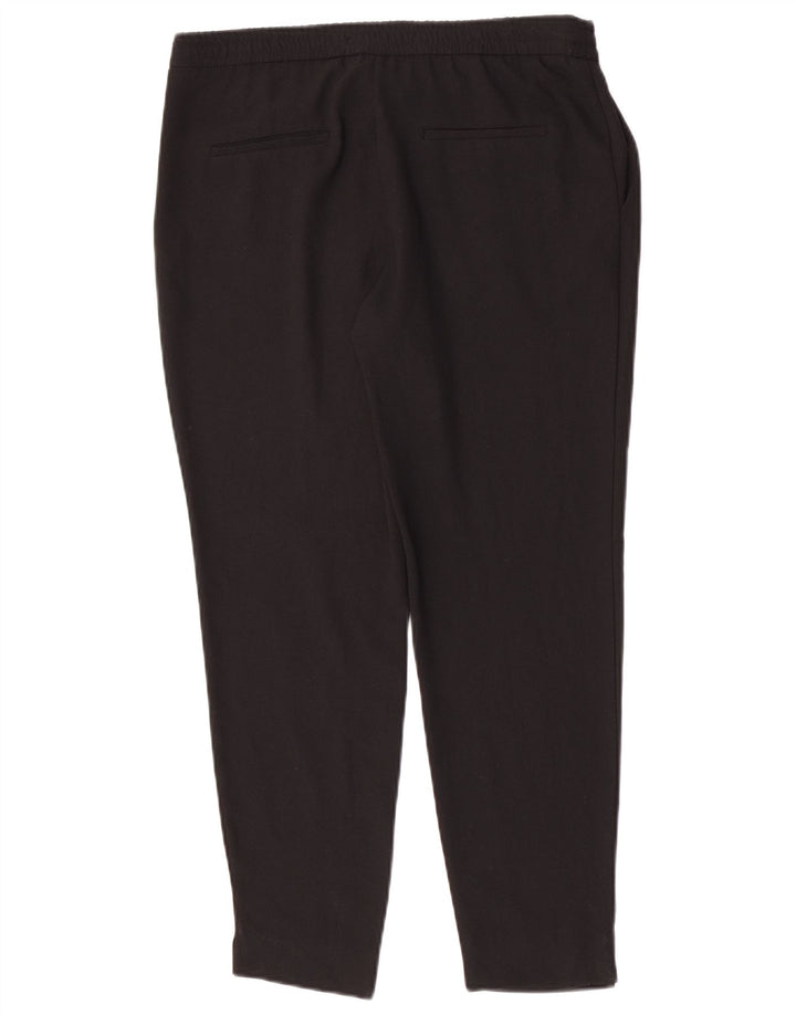 Spodnie damskie Zara Slim Chino, małe, W30 L27, czarne, poliestrowe