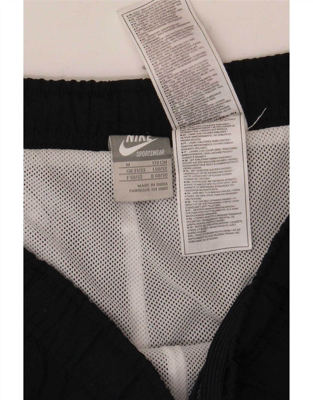 Męskie spodnie dresowe Nike Joggers, średni granatowy poliester