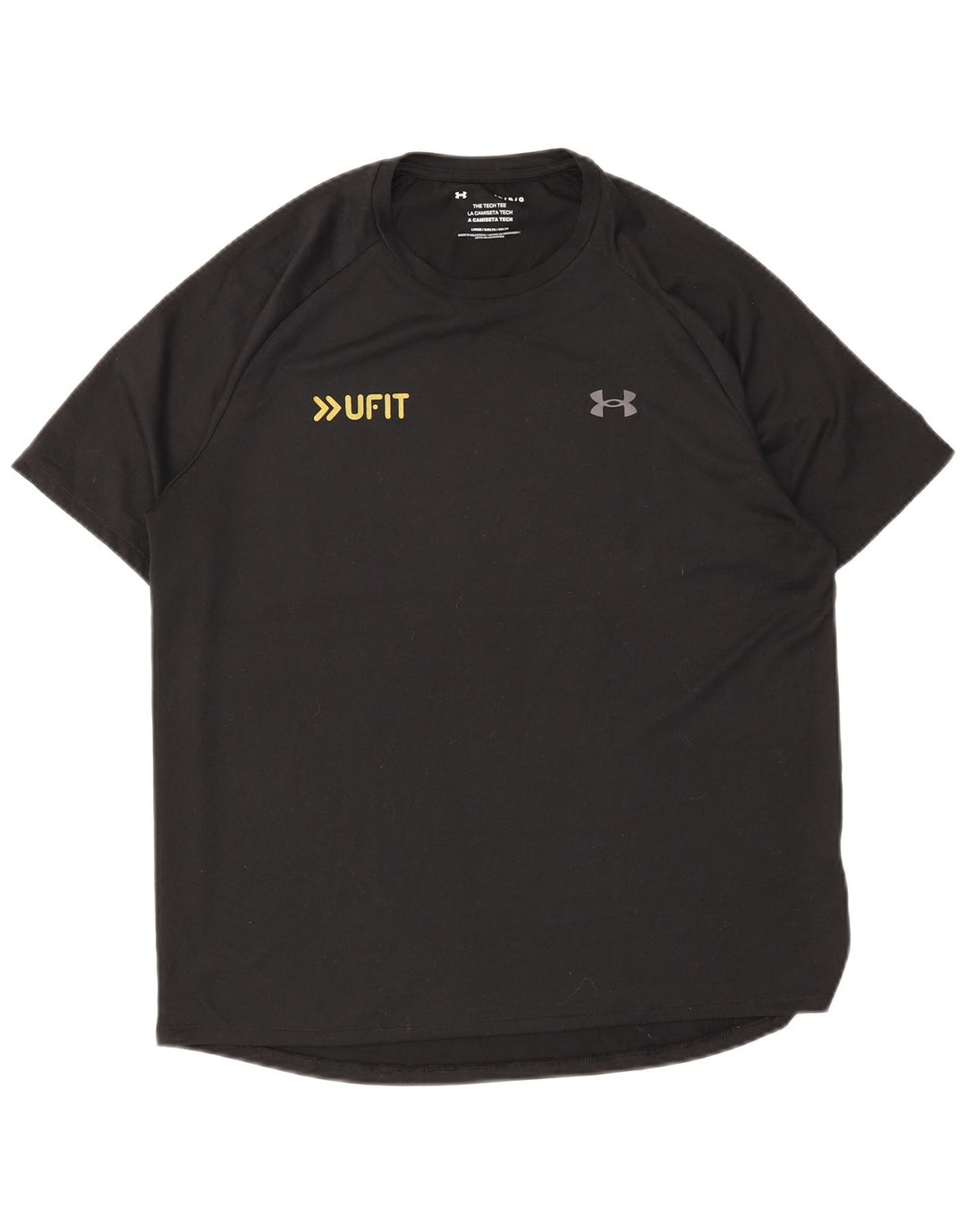 Męski T-shirt z grafiką Under Armour, duży, czarny