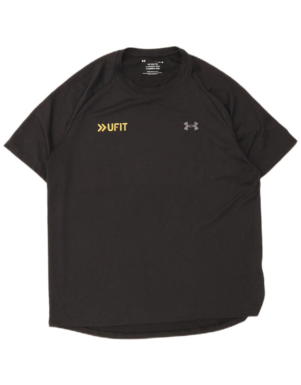 Męski T-shirt z grafiką Under Armour, duży, czarny