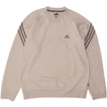 Męski sweter ADIDAS o luźnym kroju, UK 36/38, mały, biały poliester
