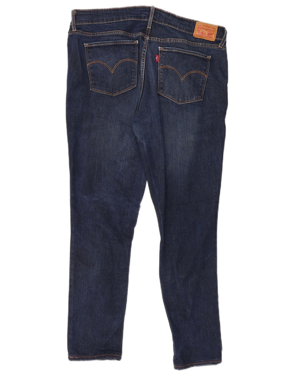 Damskie jeansy Levi's 711 Skinny W32 L27 Niebieski Lyocell