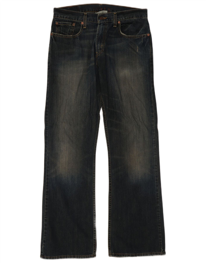 Damskie dżinsy Levi's 527 Bootcut W32 L32 Granatowa bawełna