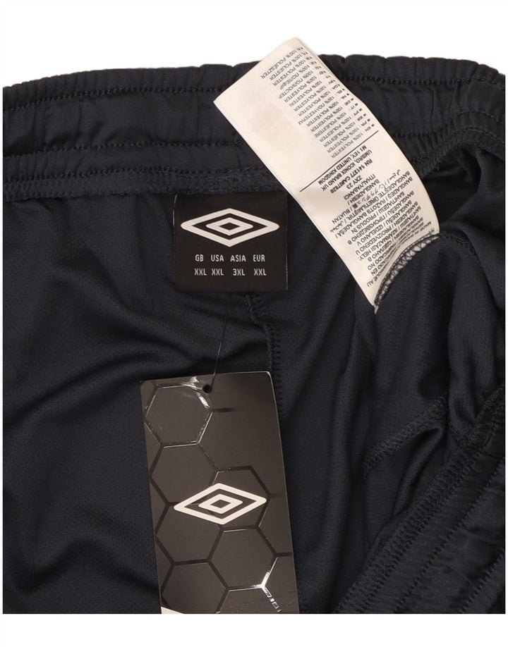 Męskie spodenki sportowe UMBRO 2XL Granatowy, geometryczny poliester
