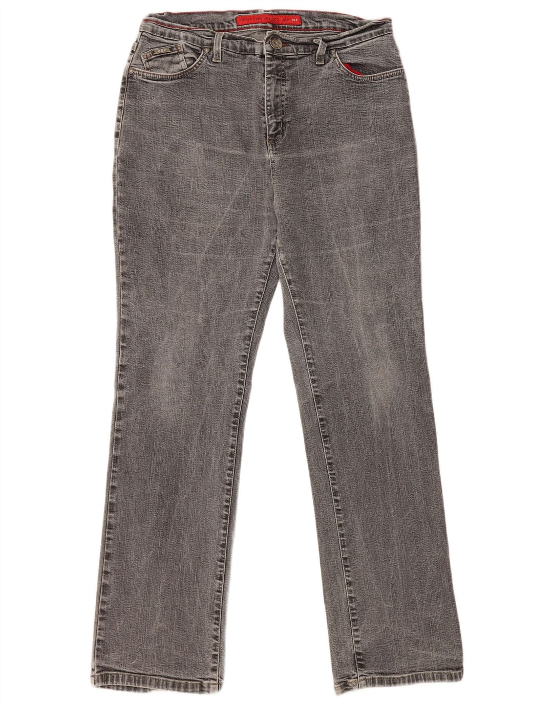 MARKS & SPENCER Damskie jeansy ze stretchem UK 16, duże, W32 L30, szare