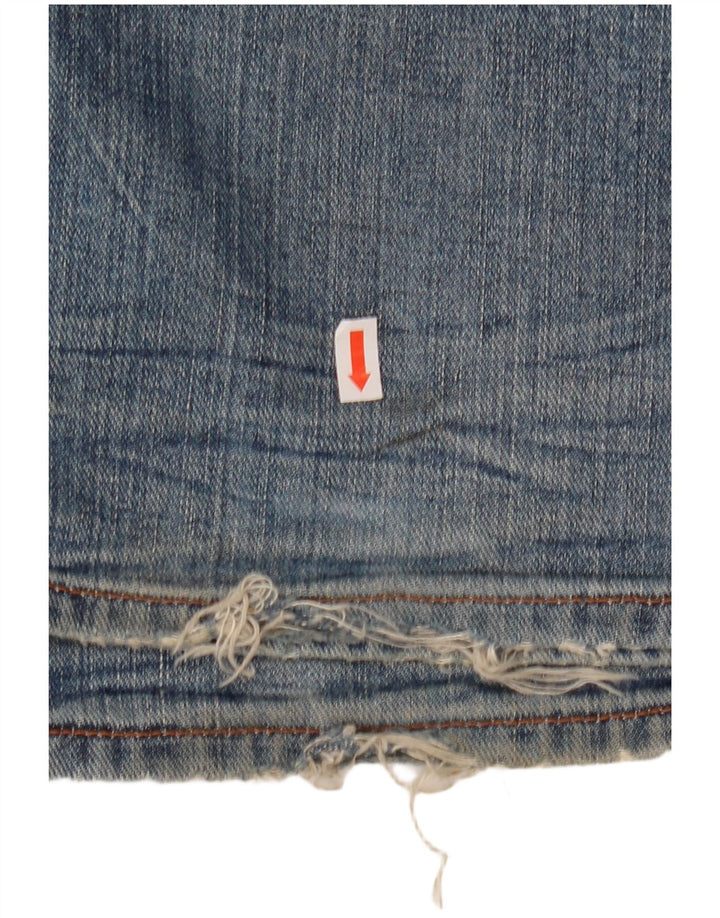 Męskie jeansy Tommy Hilfiger w trudnej sytuacji, proste, proste, W32, L35, niebieskie