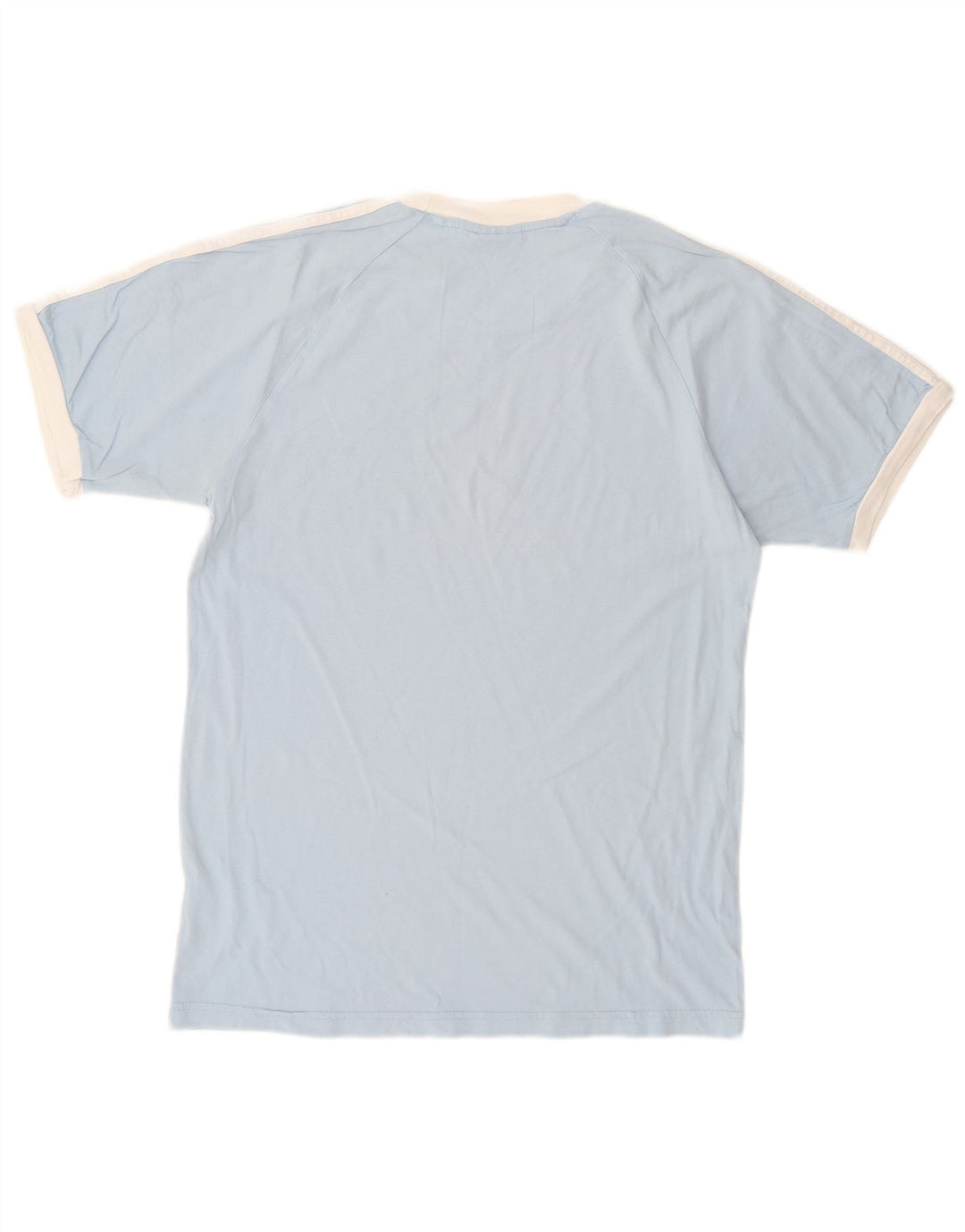 ADIDAS Mens T-Shirt Top Medium Blue Cotton