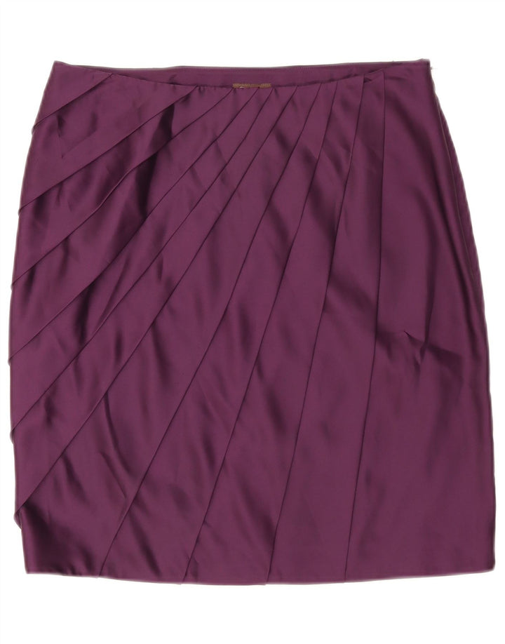 Damska spódnica ołówkowa Phase Eight UK 12 Medium W30 Fioletowy poliester