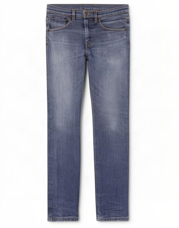 Męskie jeansy slim fit Levi's W32 L32 Niebieskie bawełniane