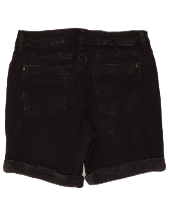 Damskie spodenki jeansowe Dkny US 12 Large W30, czarna bawełna