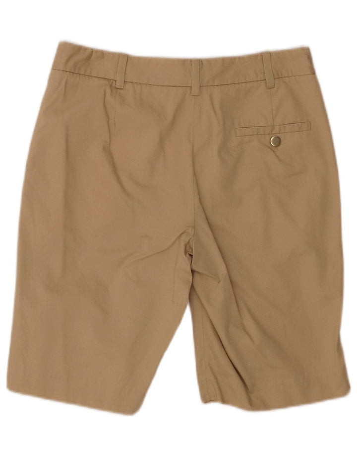 Damskie spodenki Chino Massimo Dutti W26 Small Beżowe Bawełniane