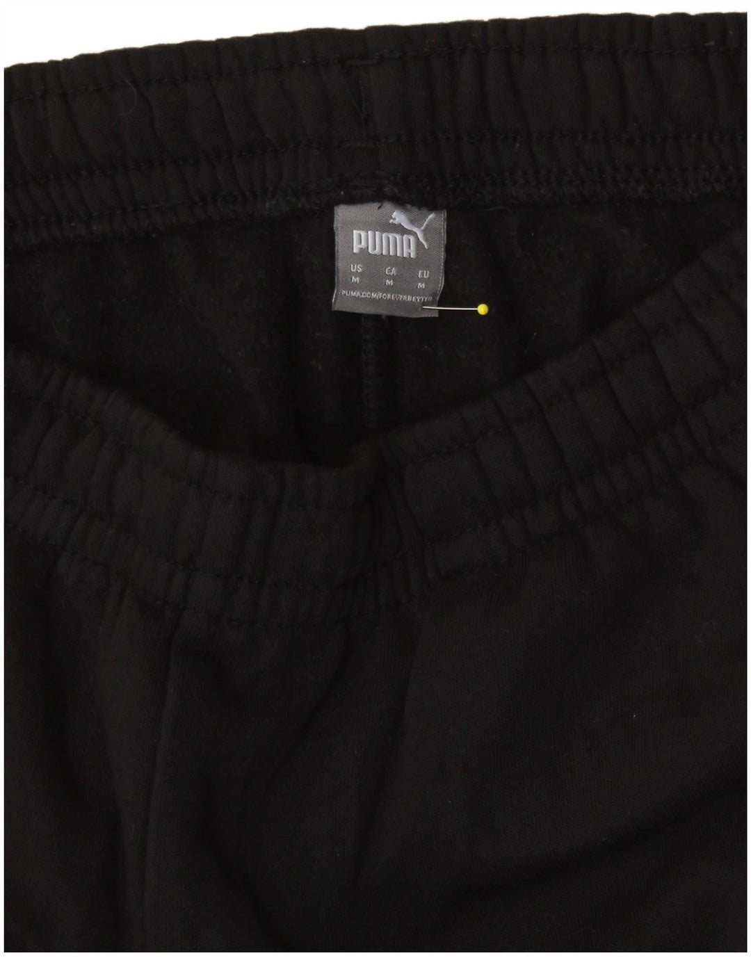 PUMA Womens Graphic Tracksuit Trousers Joggers UK 14 Medium  Black