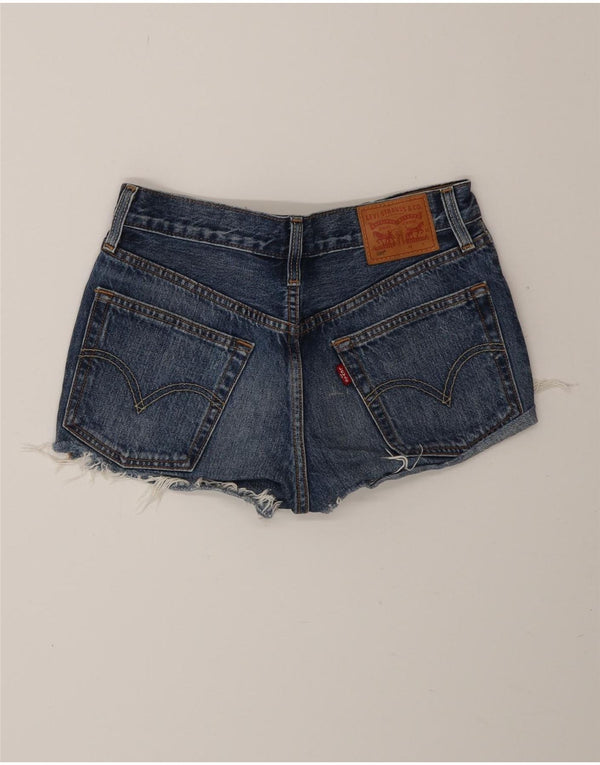 Damskie spodnie jeansowe LEVI'S 501 W24 XS, niebieska bawełna