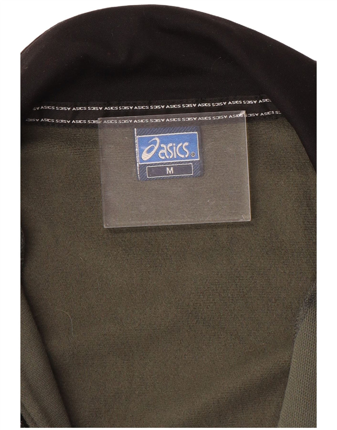 Damska kurtka dresowa o luźnym kroju ASICS UK 14, średni khaki