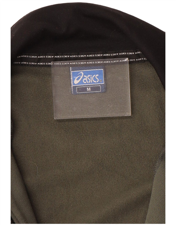 Damska kurtka dresowa o luźnym kroju ASICS UK 14, średni khaki