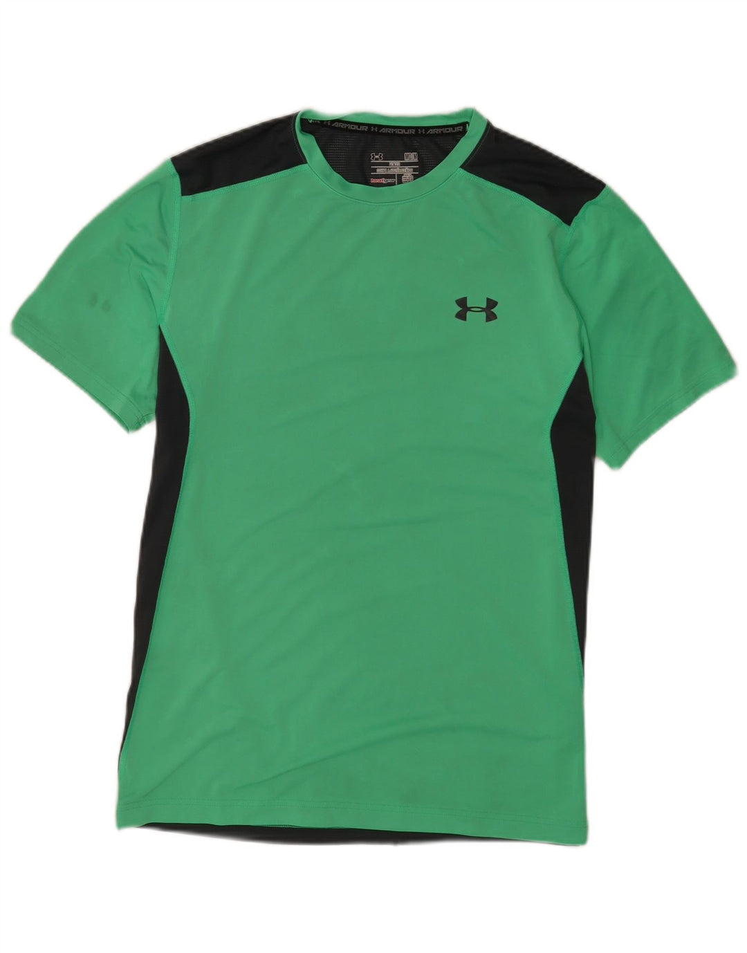 Męska koszulka t-shirt Under Armour Heat Gear, poliestrowa, w kolorze średniej zieleni