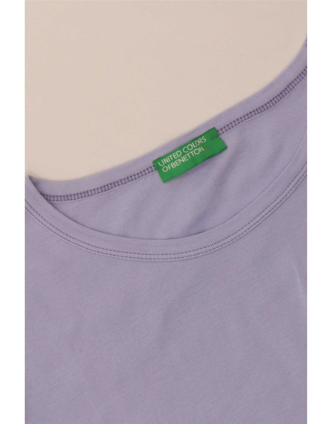 T-shirt damski Benetton Top UK 12 średni fiolet