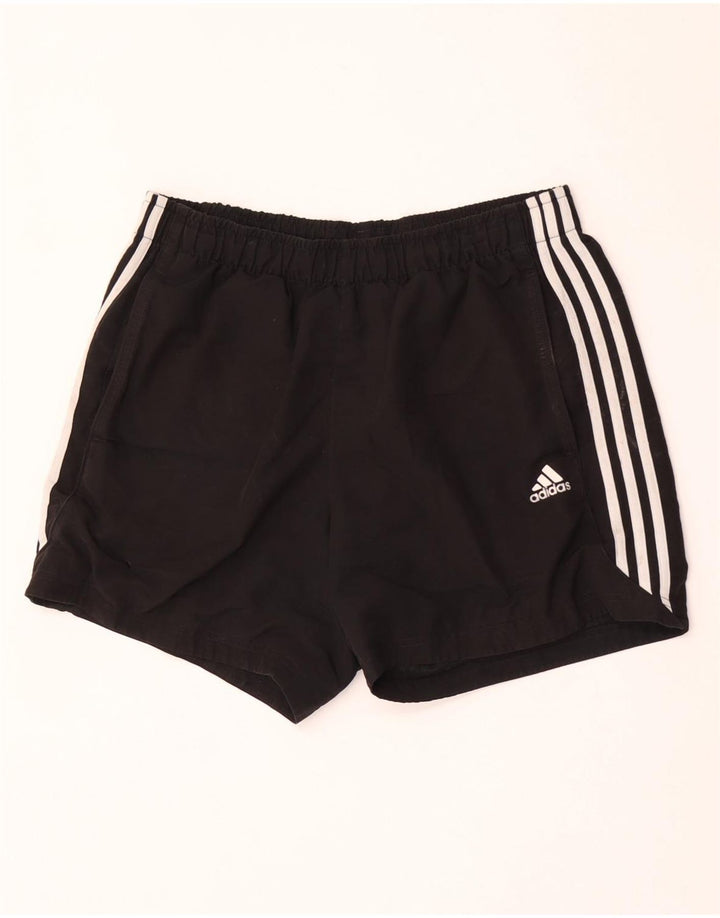 Męskie spodenki sportowe Adidas Climalite, duże, czarne, poliestrowe