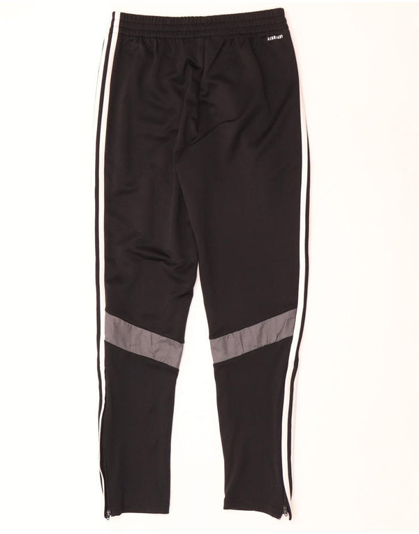 Chłopięce spodnie dresowe Adidas Aeroready 13-14 lat, czarne, z blokami kolorów