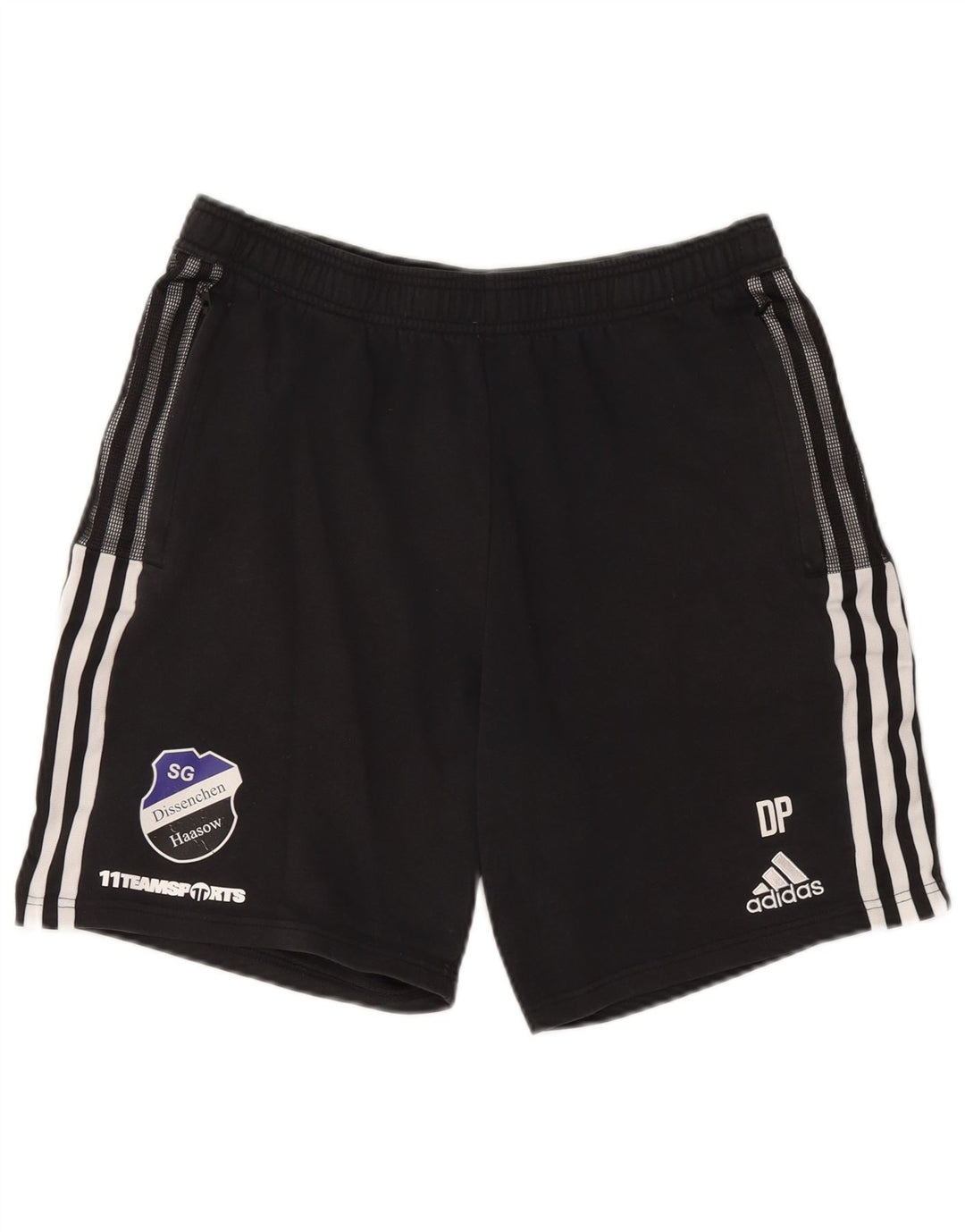 Męskie spodenki sportowe Adidas, duże, czarne, bawełniane