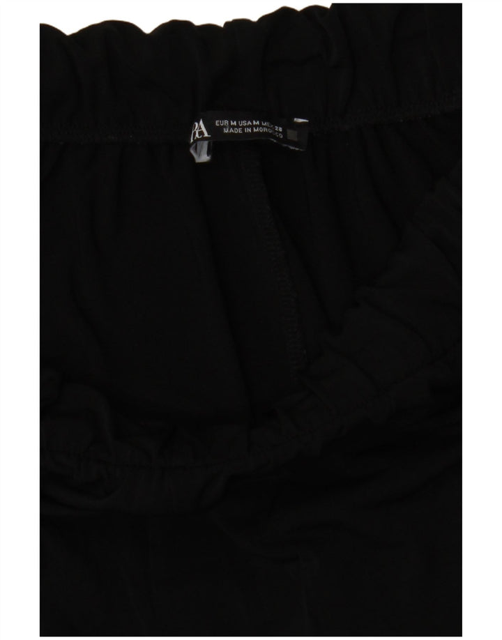 Damskie spodnie dresowe ZARA Joggers UK 12 Medium Black