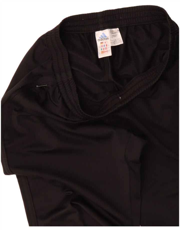 Męskie spodnie dresowe Adidas UK 36/38 Mały czarny poliester