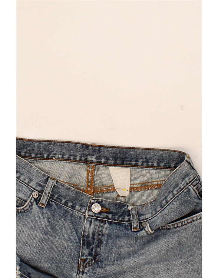 CALVIN KLEIN Womens Denim Shorts W30 Medium Blue Cotton Vintage Calvin Klein and Second-Hand Calvin Klein from Messina Hembry 