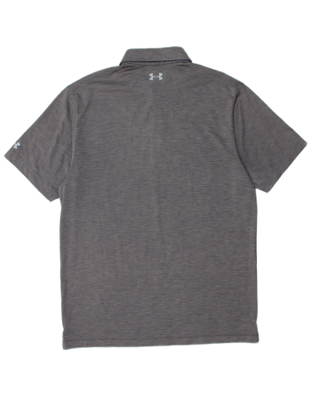 Męska koszulka polo UNDER ARMOUR Heat Gear w średnie szare paski