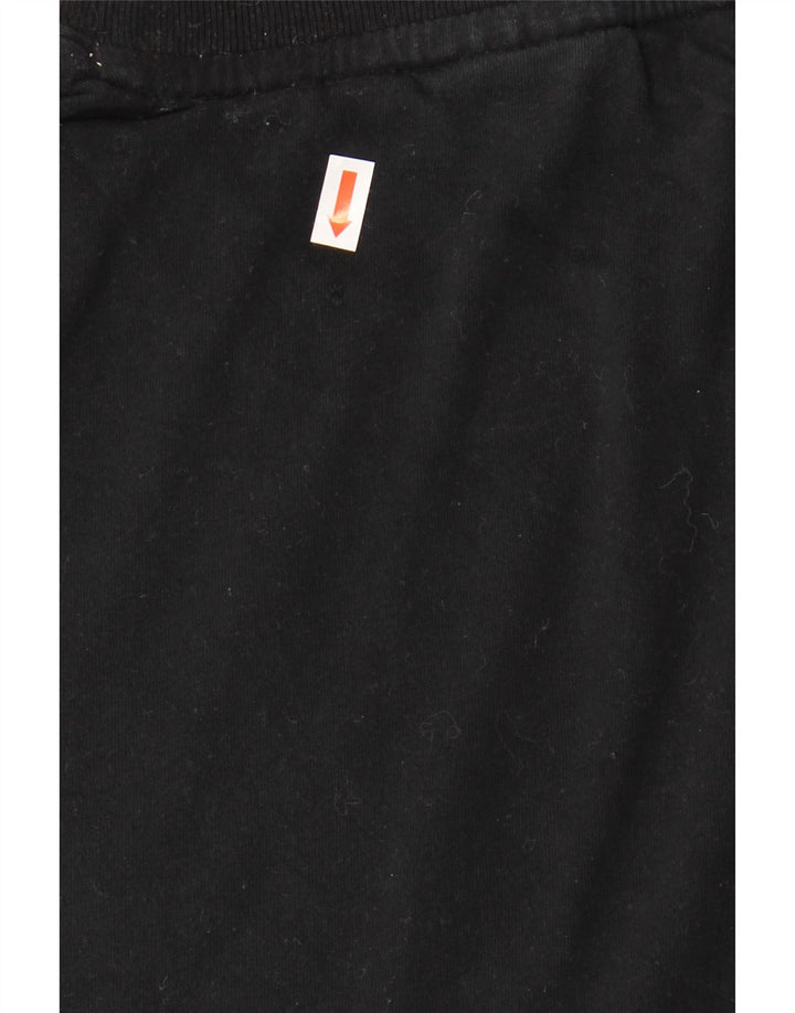 Męski T-shirt Superdry, duży, czarny, bawełniany