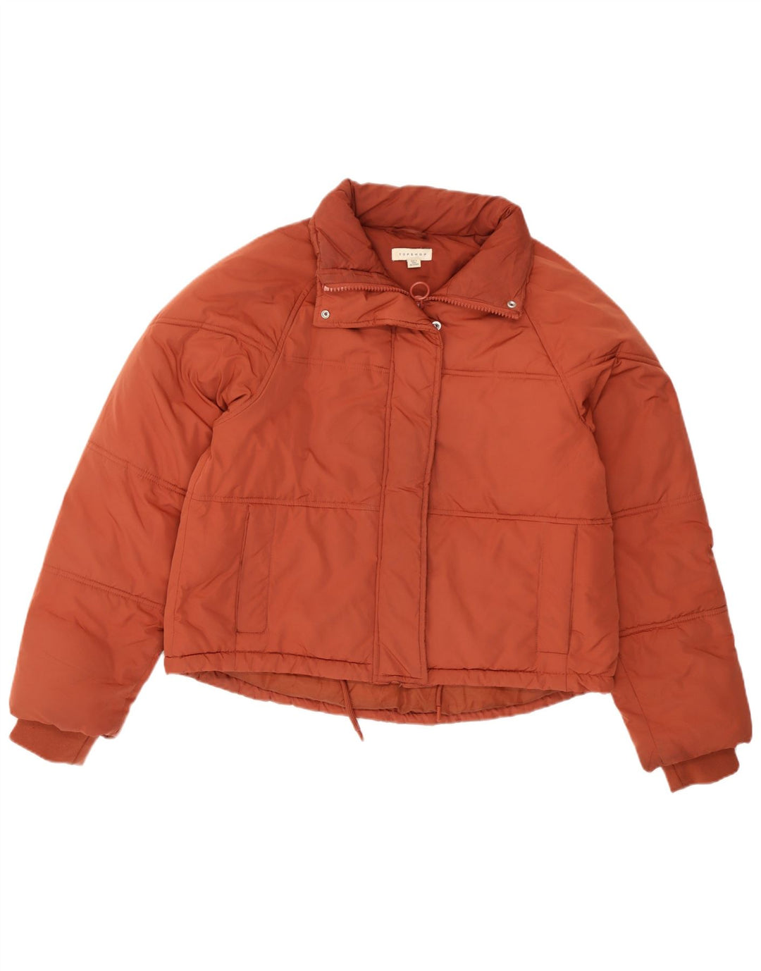 Damska kurtka oversize Topshop UK 10, mała, pomarańczowa, poliester