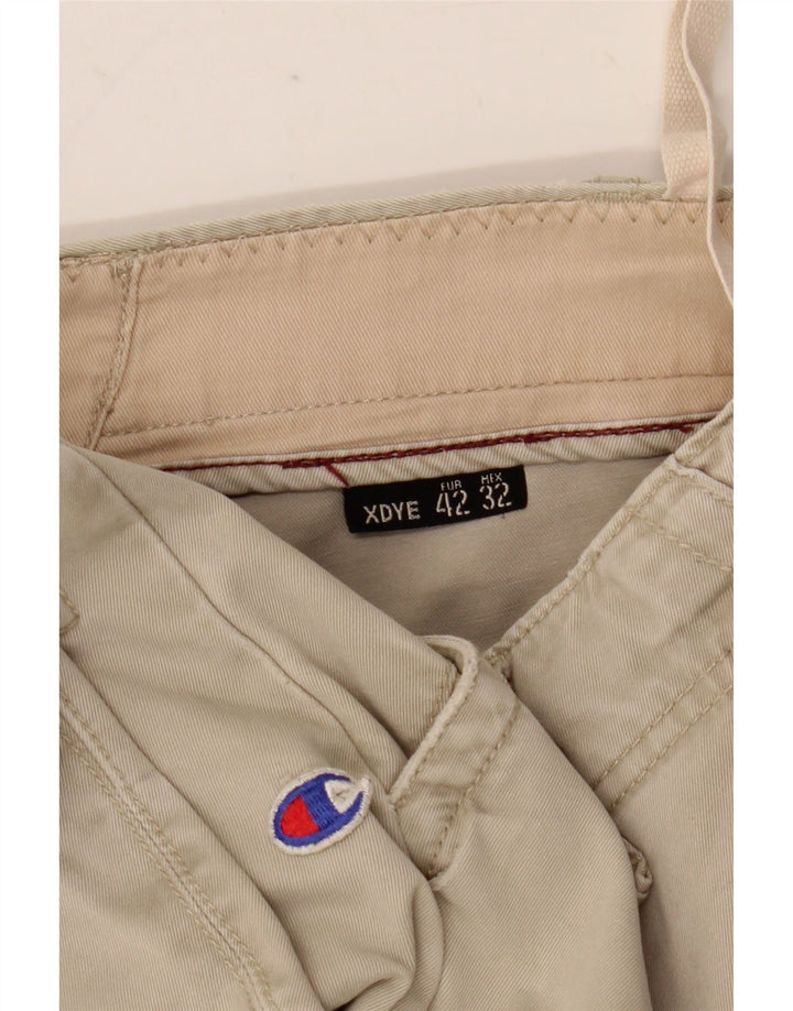 Spodnie damskie XDYE Straight Cargo EU 42 Large W34 L31 Beżowe