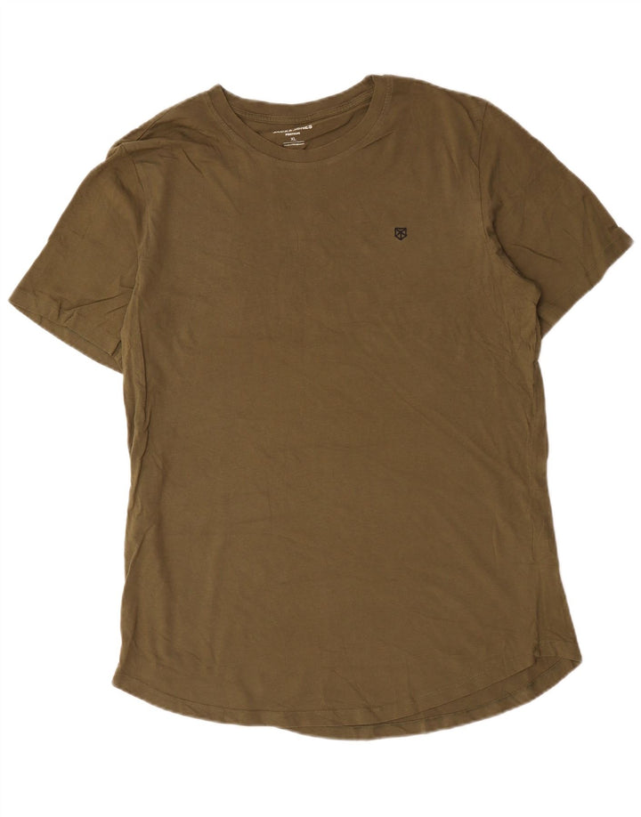 T-shirt męski Jack & Jones, rozmiar XL, khaki