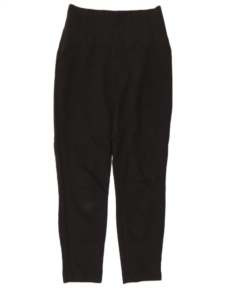 Spodnie damskie Zara Slim Casual, średnie W28 L28, czarne