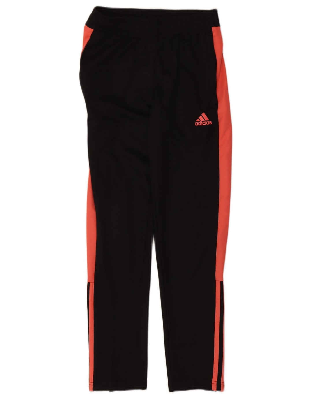 Dziewczęce spodnie dresowe ADIDAS Aeroready 11-12 lat, czarne, z blokami kolorów