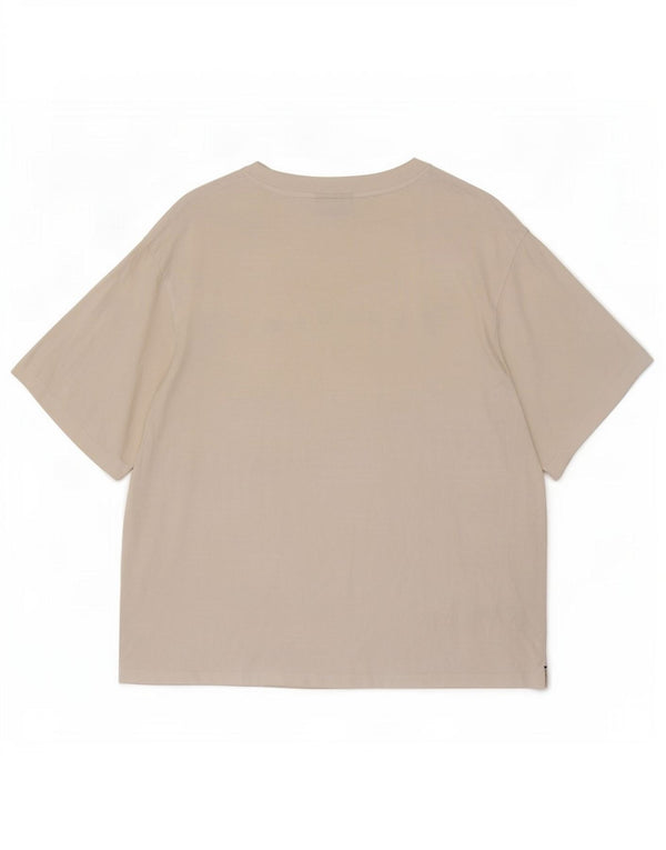 Męski T-shirt z grafiką Nautica, 2XL, biała bawełna