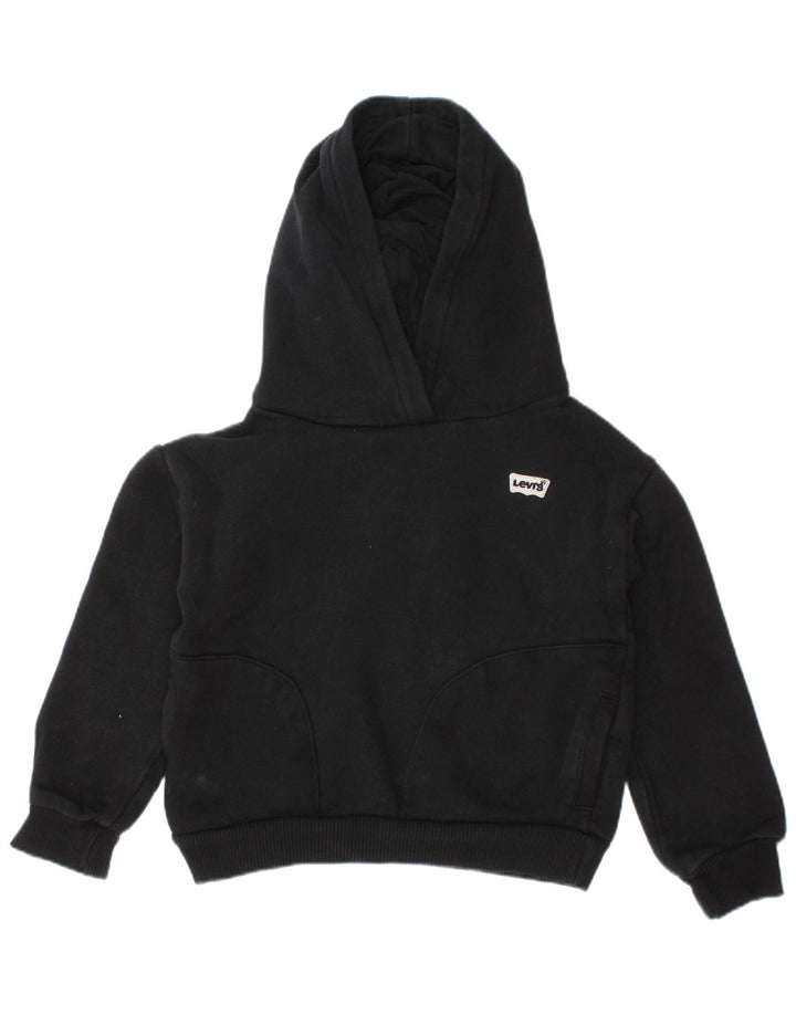 Sweter z kapturem dla chłopców LEVI'S 18-24 miesięcy, czarny, bawełniany