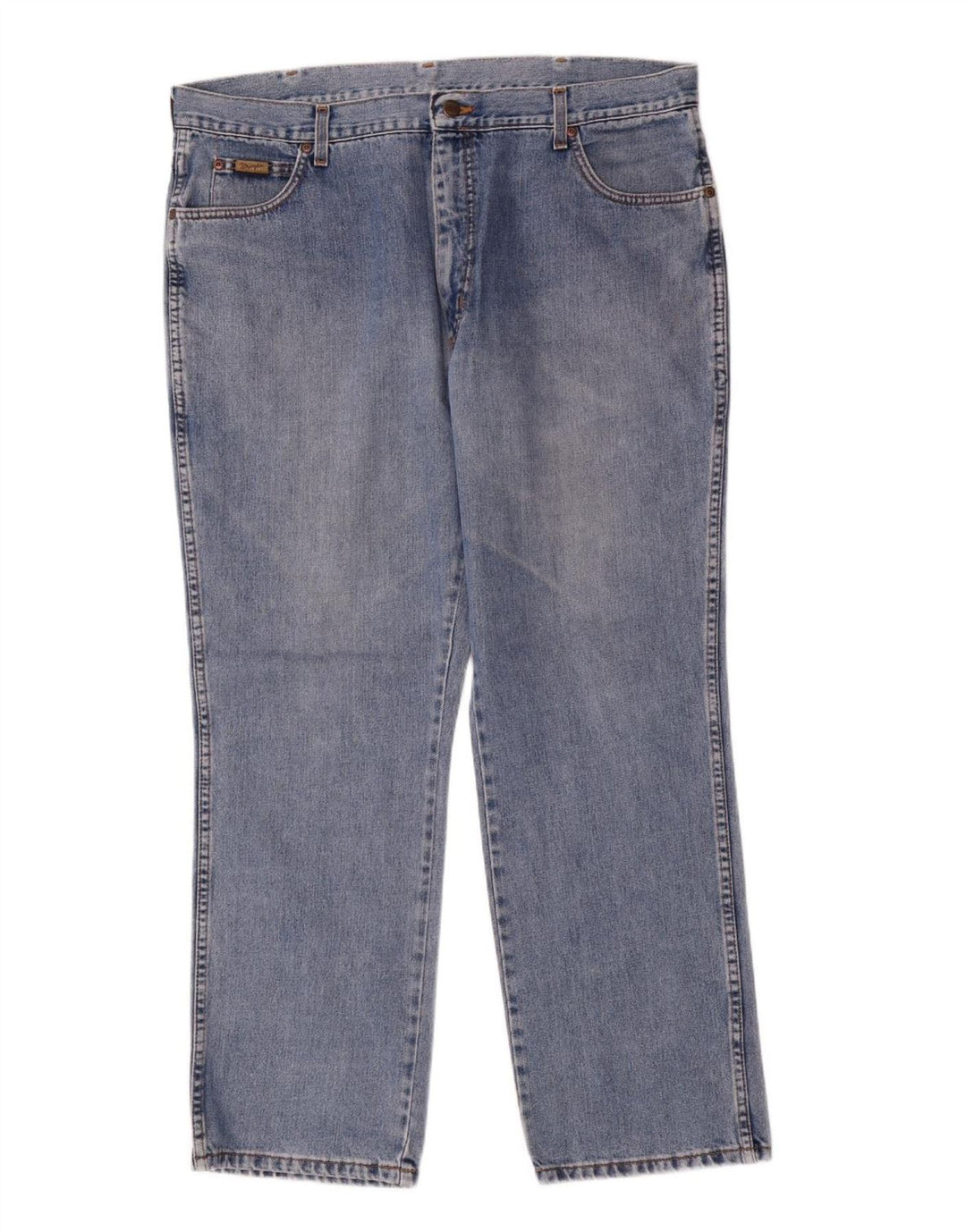 Męskie jeansy Wrangler Texas Straight W40 L30 Niebieskie bawełniane