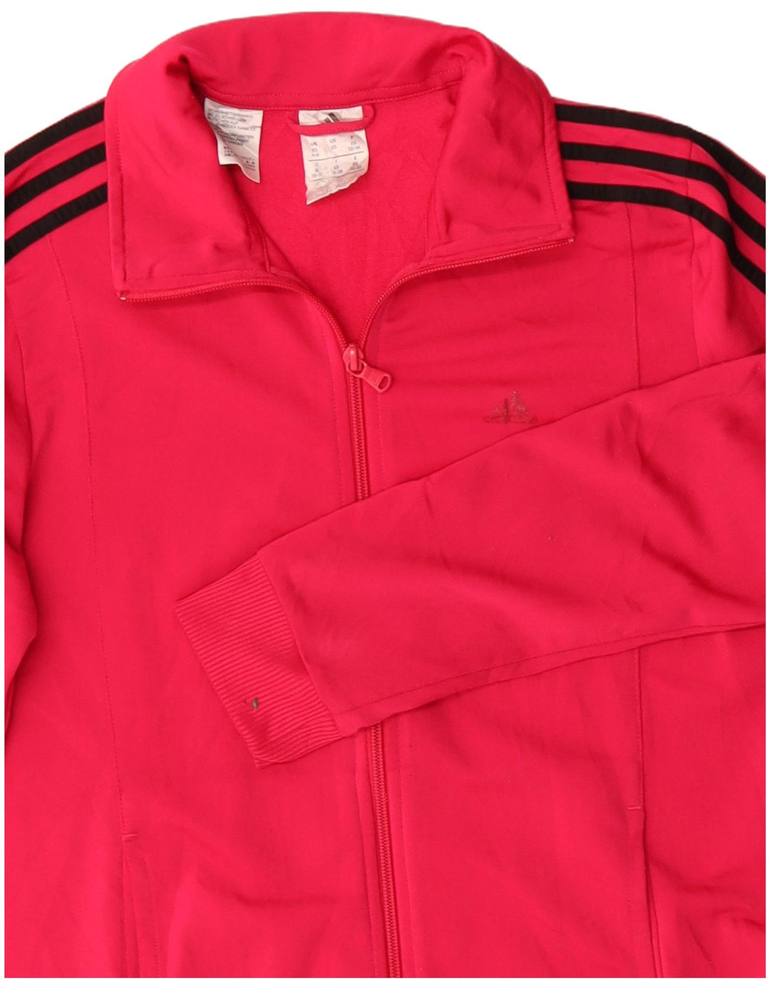 Damska bluza dresowa Adidas UK 4/6 XS Różowy poliester