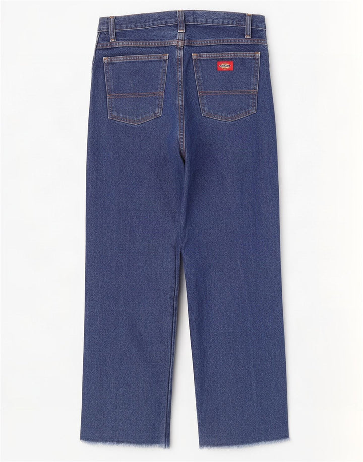 Męskie proste dżinsy Dickies W30 L28 Niebieskie bawełniane
