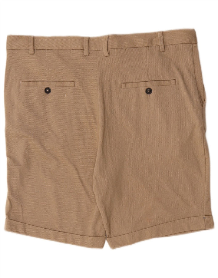 Męskie spodenki chino Zara EU 44 Large W34 beżowa wiskoza